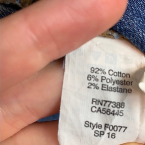 Madewell Adrian Distressed Jean Skinny Fit Overalls Size XXS - Picture 14 of 14